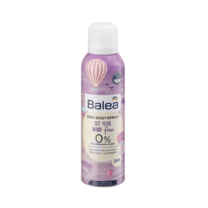 Xịt khử mùi cơ thể nam nữ Balea Đức 150ml lưu hương thơm lâu ngăn mồ hôi - Shop Viloet