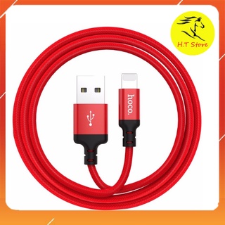 Cap sạc nhanh dây dù hoco x14 iphone/androi/typec chính hãng