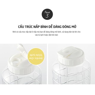 Bình Nước Nhựa Lock&Lock 1L