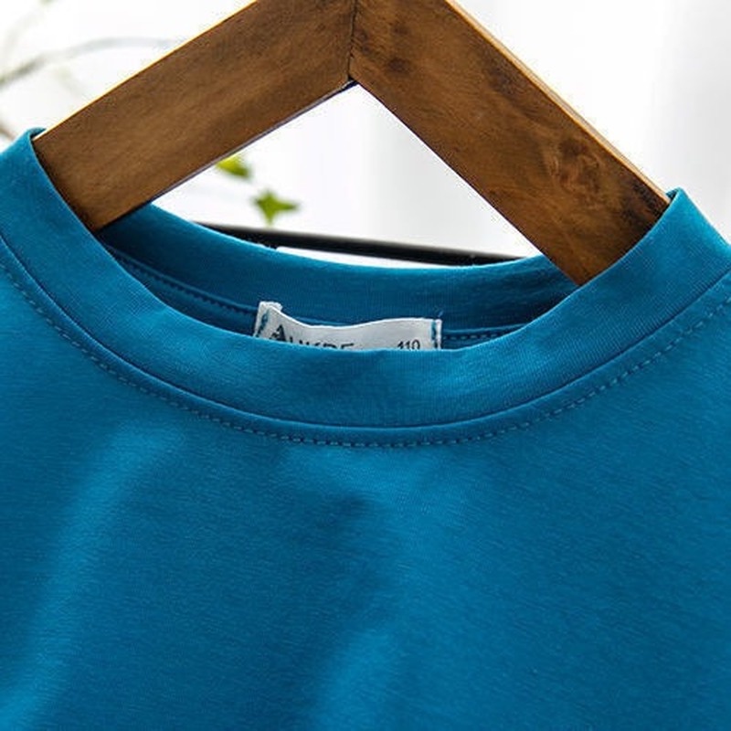 Áo Thun Cotton Tay Ngắn Thiết Kế Mới Thời Trang Xuân Hè Dành Cho Bé