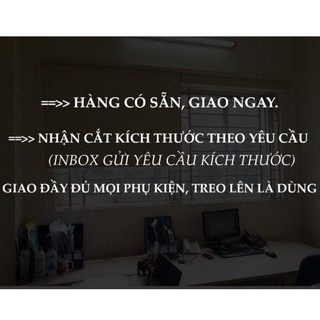 Rèm cuốn cầu vồng hàn quốc🔥(Cản Sáng 90%)🔥 (Hàng có sẵn, Nhận cắt kích thước khác)
