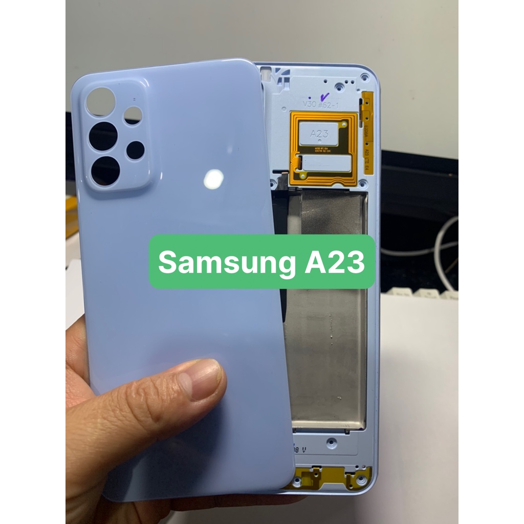 Bộ vỏ Samsung A23 hàng zin