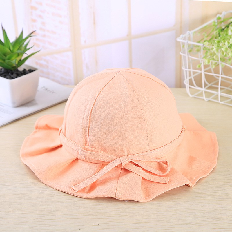 Nón nữ tai bèo nhún mũ hàn quốc mori - nc145