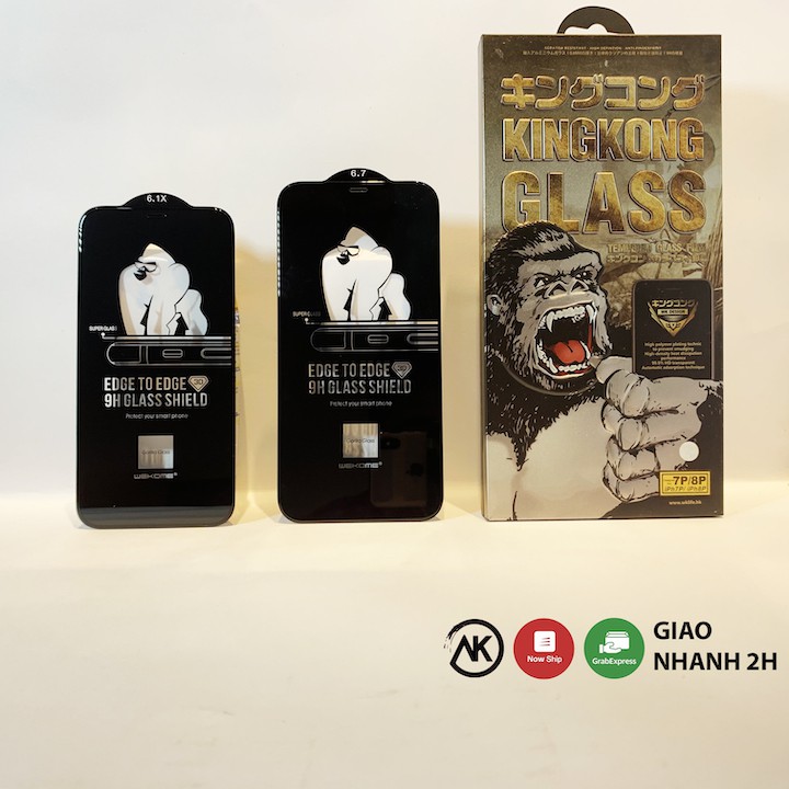 Kính cường lực Kingkong 3D siêu sịn giá rẻ không hộp