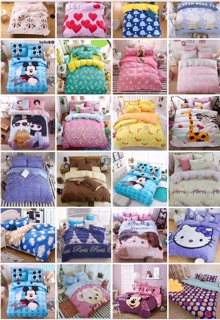 SET CHĂN GA GỐI COTTON POLY