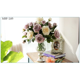 Lọ hoa pha lê phong cách Châu Âu (2 size)