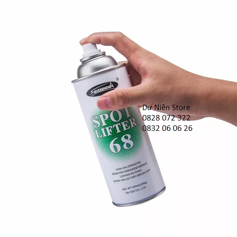 Chai Xịt Tẩy Dầu Trên Vải SPOT LIFTER 68 Thần Thánh