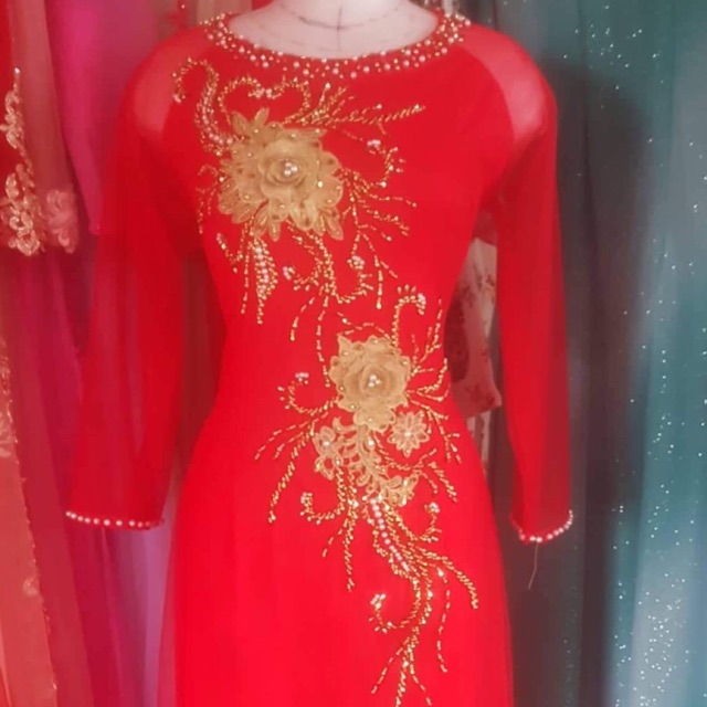 Áo dài mẹ,bà sui