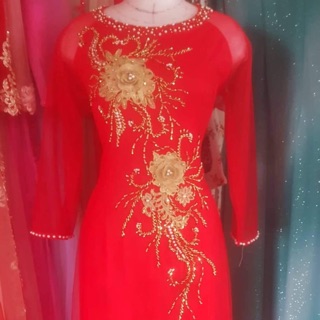 Áo dài mẹ,bà sui
