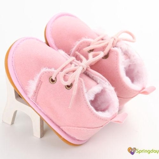 Boots Giữ Ấm Phối Lông Thú Cho Trẻ Sơ Sinh