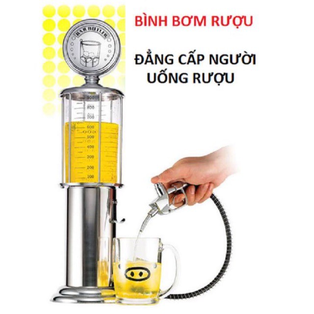 HOT Shopee Bình rót rượu cây xăng ( 1 vòi )