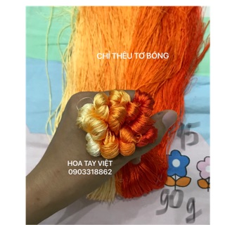 Set chỉ tơ bóng làng nghề số 15