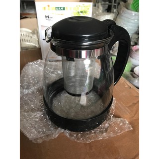 Bình pha trà có cốc lọc 1,3l - bình trà có lưới lọc 1,3l