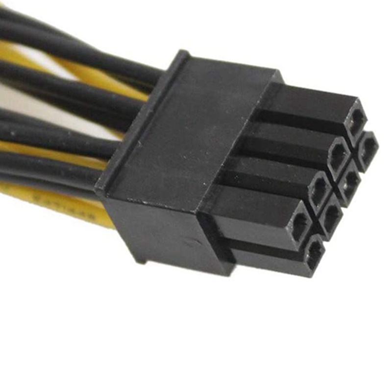 Dây Cáp Nguồn 18AWG 8Pin Sang 8Pin (6 + 2) Cho Tesla K80 M40 M60 P40 P100, 20CM