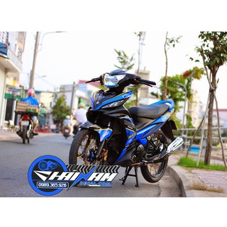 Tem Trùm Exciter 135 Xanh Đen Ohlins