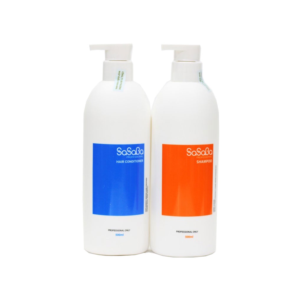 Xã hoàn hình Sasaba chai tròn cho tóc khô hư tổn 800ml