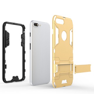 Ốp điện thoại TPU + PC có chân đỡ cho iPhone 7 Plus