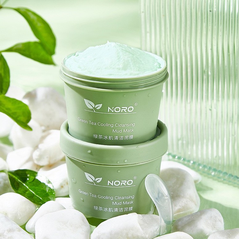 Hũ mặt nạ bùn trà xanh Noro Maigoole detox thải độc da Sena Beauty 100G | BigBuy360 - bigbuy360.vn
