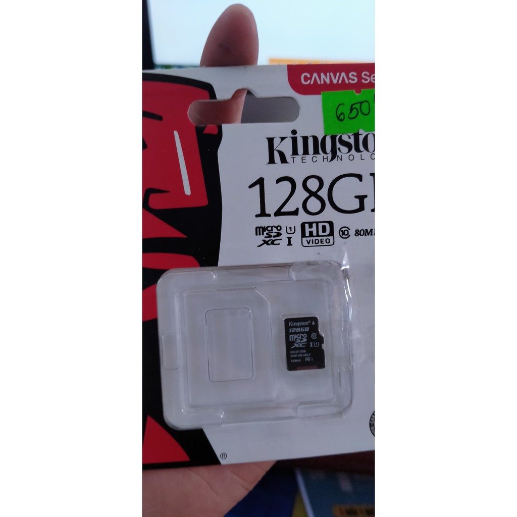 Thẻ nhớ Kingston 128GB đẹp hàng chính hãng, mới nhập