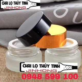 HŨ THỦY TINH ĐỰNG MỸ PHẪM 15GRAM