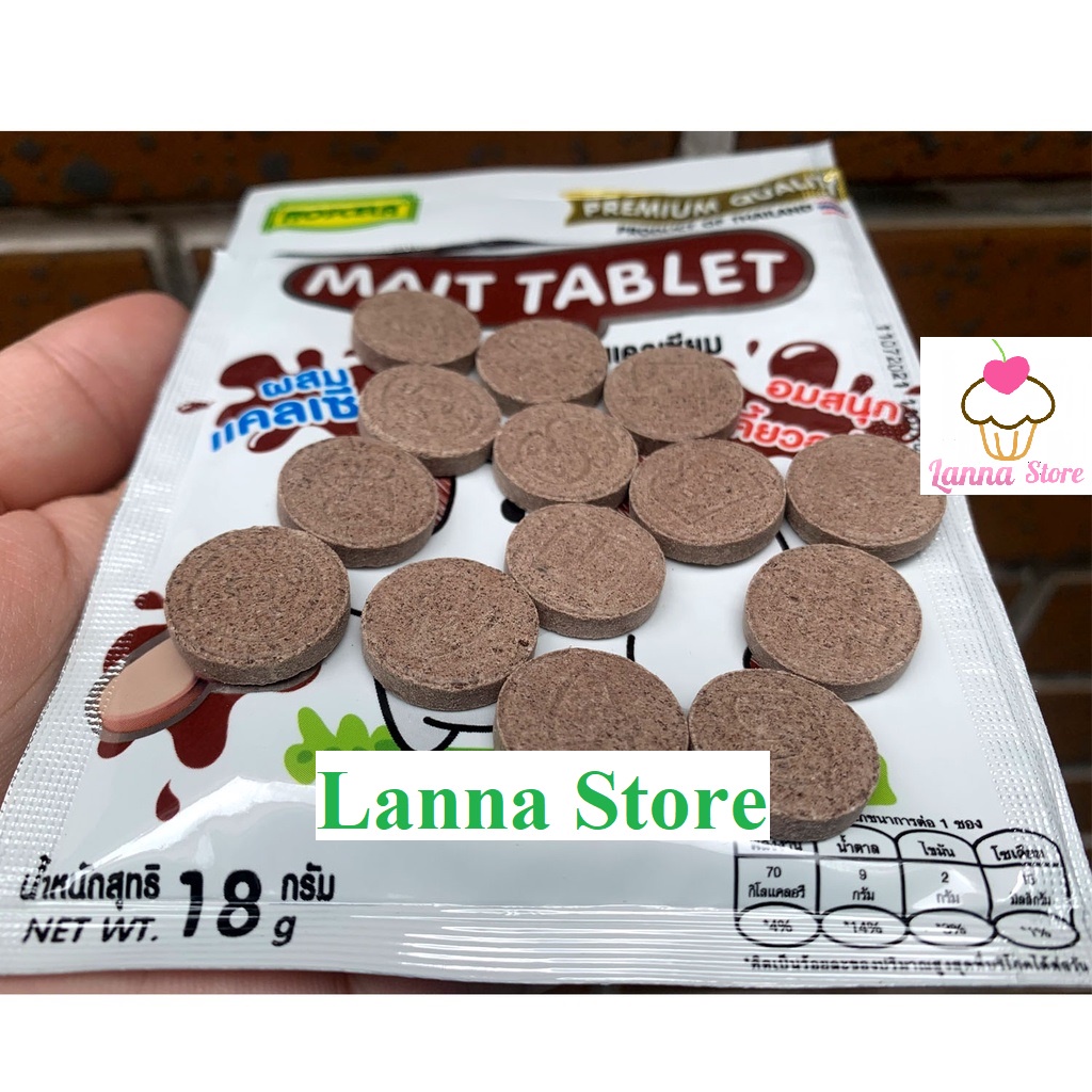 Kẹo Sữa Bò Milk Tablet ROSCELA Thái Lan