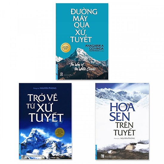 Sách Combo Đường Mây Qua Xứ Tuyết, Trở Về Từ Xứ Tuyết, Hoa Sen Trên Tuyết