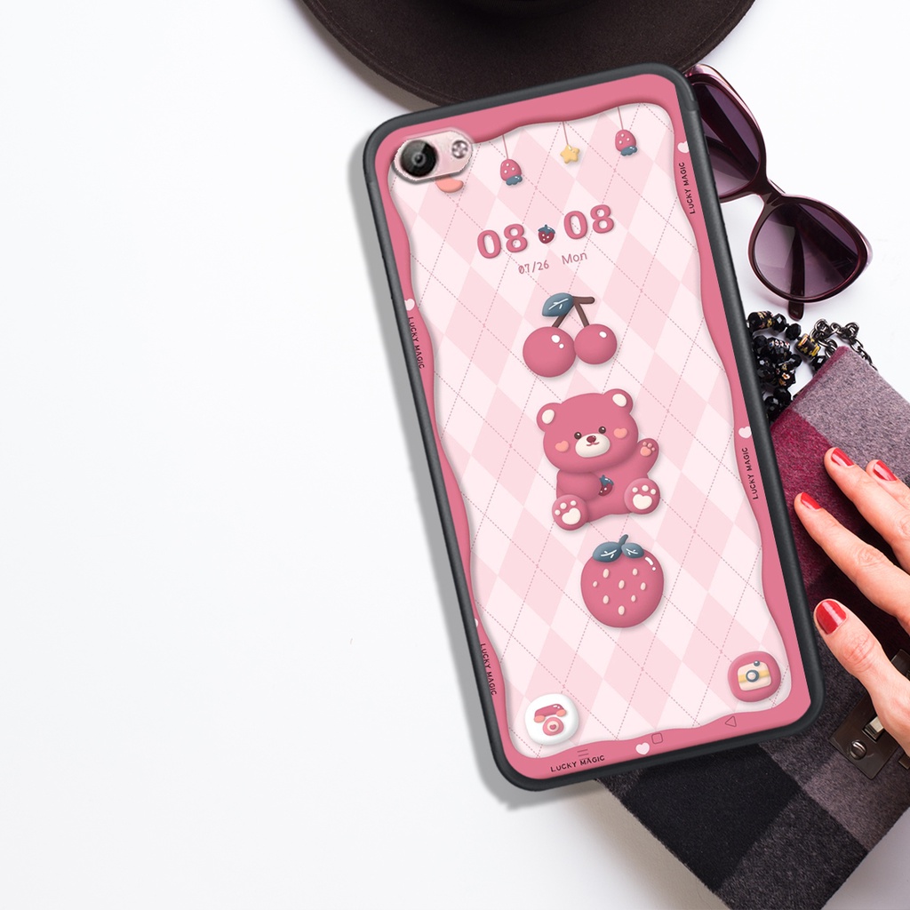 Ốp Lưng VIVO Y53 - Y55 - Y66 - Y67 - Y69 - Y71 - Y81 - Y81S - Y83 , In Hình Gấu&Thỏ Siêu Cute và Đẹp.