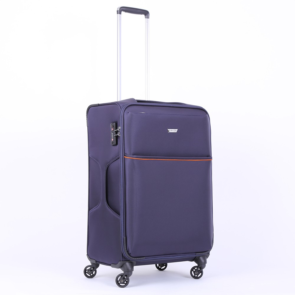 Vali Kéo Vải Du Lịch SAKOS  ELITE 6 - Size M (26inch)/ Ký Gửi (Trung) - Khóa TSA - Chống Thấm, Trượt Nước