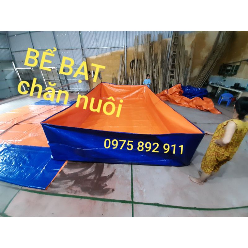 BỂ BẠT NUÔI ỐC ẾCH ,CÁ, LƯƠN - LOẠI 3X2X1