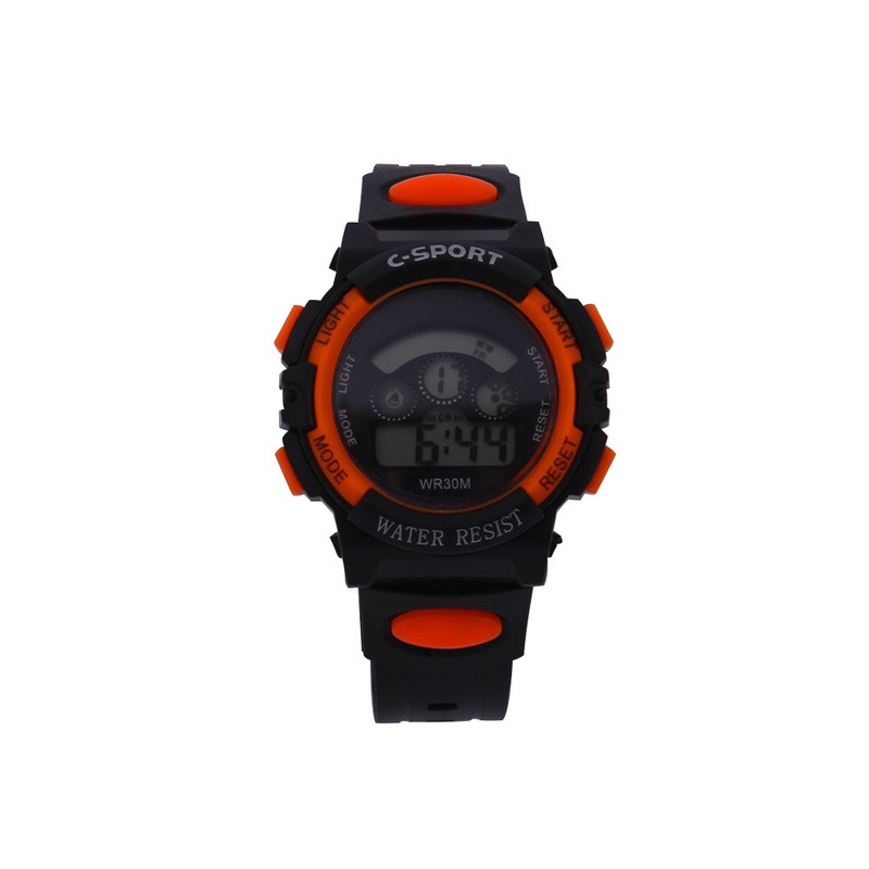 [Kids Led Digital Sports Silicone Rubber Digital Watch] [Children Waterproof Sport Electrical LED Watches] [Perfect Gifts Wristwatch For Student Boys &amp; Girls]