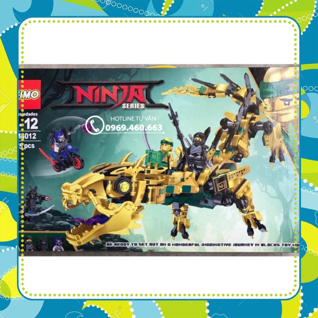 [Đồ Chơi Giá Rẻ] Đồ chơi lắp ráp xếp hình LEGO NINJAGO 70612 ZIMO 4012 Rồng Máy Xanh Khổng Lồ Của Các Ninja