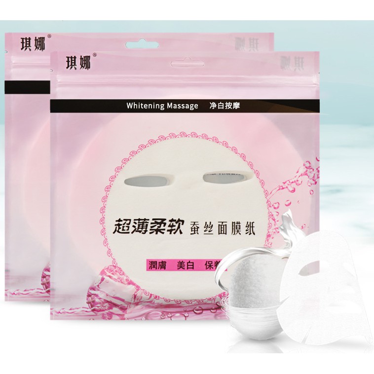 60 Miếng mặt nạ giấy không nén tiện dụng