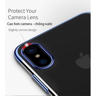Ốp Lưng Baseus Glitter Trong Suốt Dành Cho iPhone X