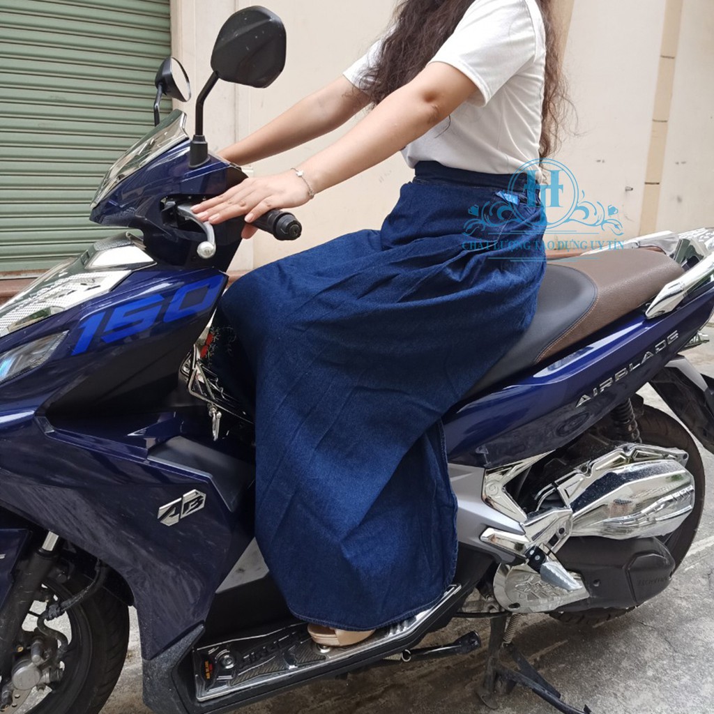 [ BIG SIZE ] VÁY CHỐNG NẮNG BIG SIZE Vải Jean Cotton Cao Cấp Rất Mềm Mại Và Dày Dặn (Phù Hợp Cân Nặng Từ 76 - 90 Kg) | BigBuy360 - bigbuy360.vn