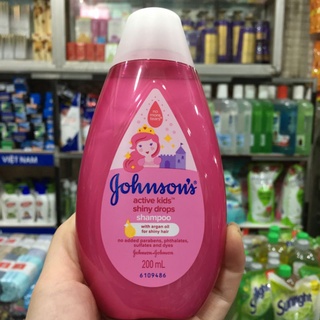 Dầu Gội Johnson's Baby Hồng Chai 200ml.
