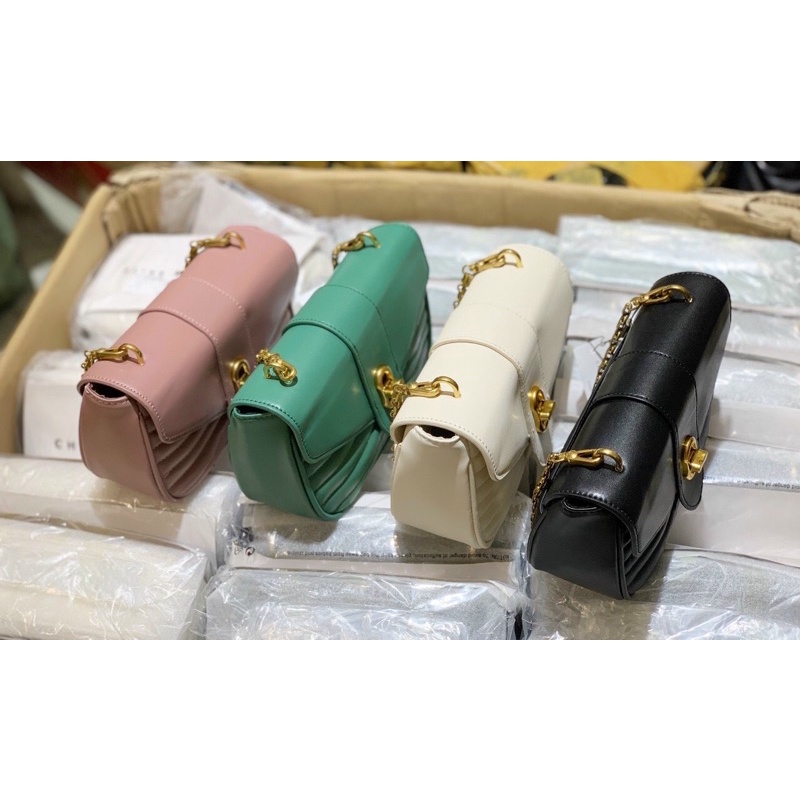 Túi xách nữ chữ C dáng yên ngựa mới nhất đựng vừa điện thoại