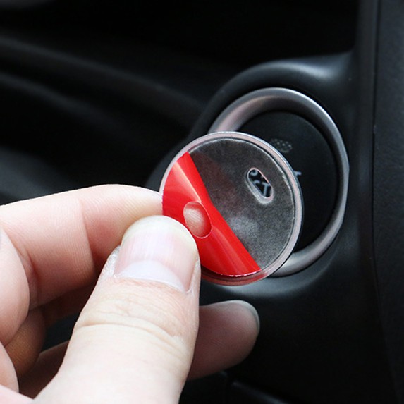 Nắp nút nhấn khởi động động cơ xe bằng nhôm cho Mazda 3 Axela CX-3 CX-4 CX-5