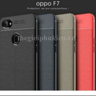 Ốp lưng giả da Auto focus cho oppo F7