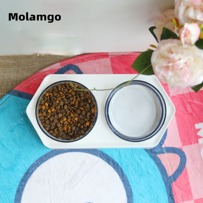 Khay đựng đồ ăn nước uống cho thú cưng tiện lợi