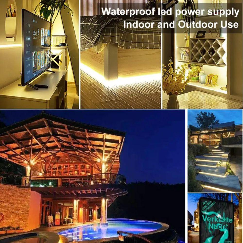 Bộ Chuyển Đổi Nguồn Điện Thông Dụng IP67 Cho Đèn LED