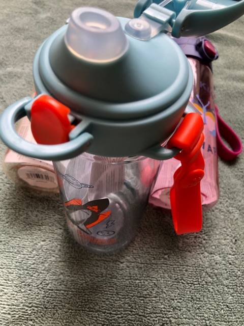 Bình nước thể thao cho bé Skip Hop Zoo Lock-Top Sports Bottle 414ml - chính hãng nhập Mỹ Skiphop