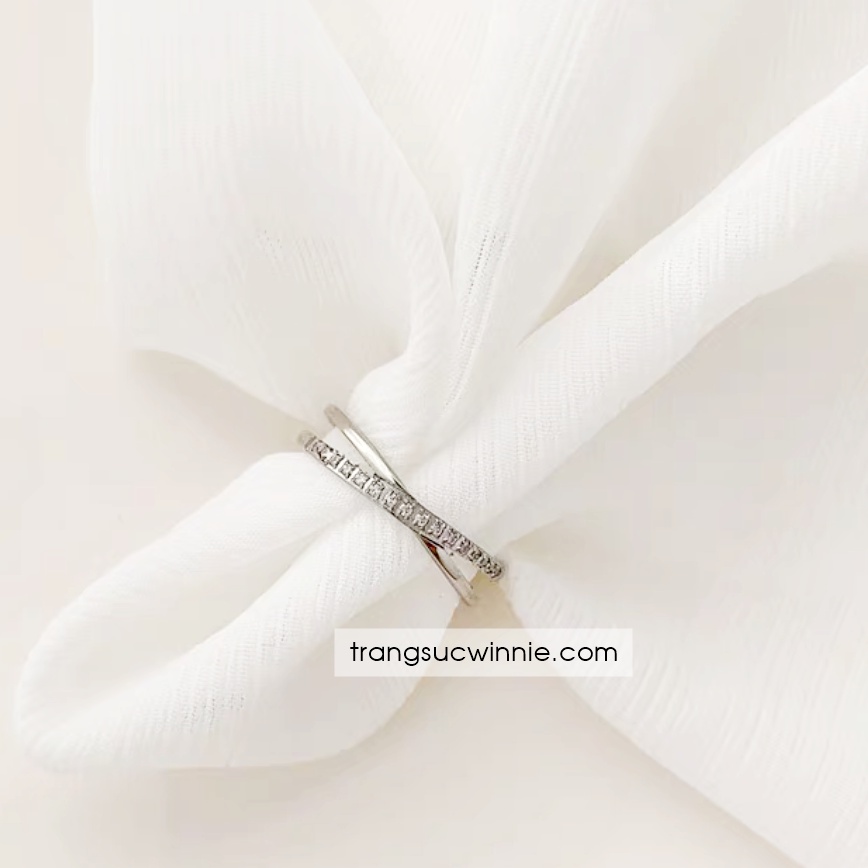 Nhẫn nữ titan X đá B