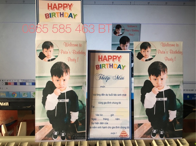 Phong bì facebook mừng cưới, lì xì, thiệp mời sinh nhật, thiệp cưới rẻ vô địch, lấy ngay