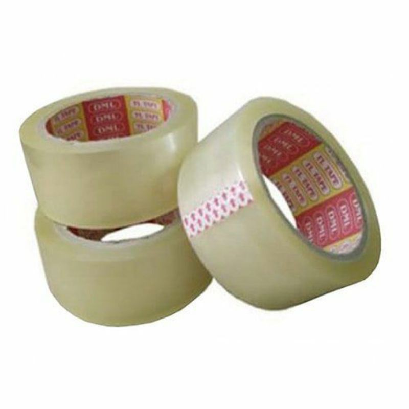 BĂNG KEO TRONG NYLON DÁN THÙNG 4,8cm*91,44m(100ya) 180g