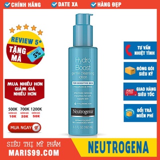 Sữa Rửa Mặt NEUTROGENA Cho Da Nhạy Cảm Hydro Boost Gentle Cleansing Lotion (147ml) _Xchoice