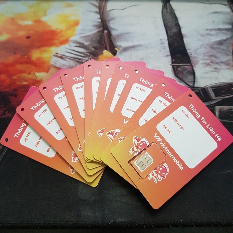 Sim Vietnammobile nghe gọi nhận OTP các tài khoản giá siêu rẻ