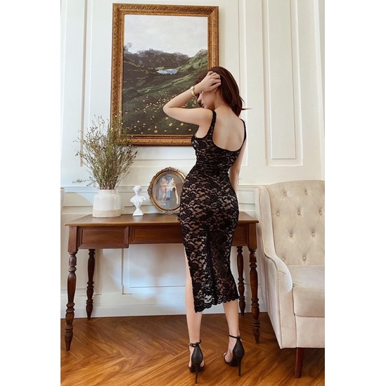 Pass váy butterfly bodycon Tipblu