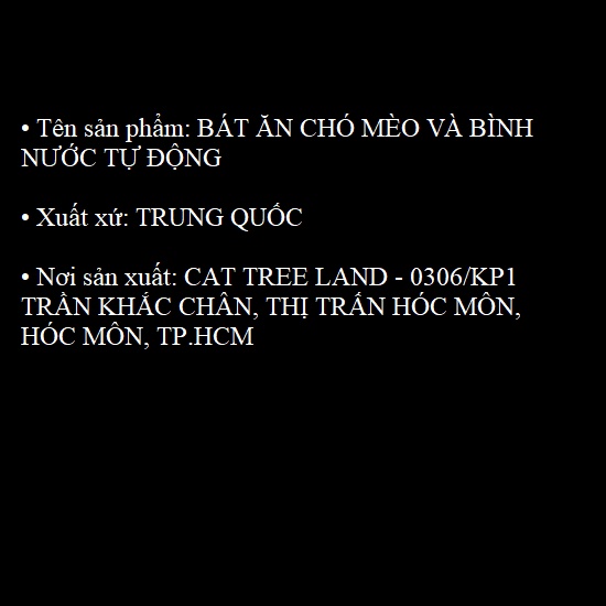 BÁT ĂN CHÓ MÈO VÀ BÌNH NƯỚC TỰ ĐỘNG - KHAY ĂN THÚ CƯNG