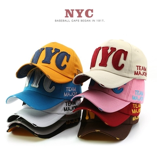 Mũ Lưỡi Trai Thêu Chữ Nyc Cá Tính