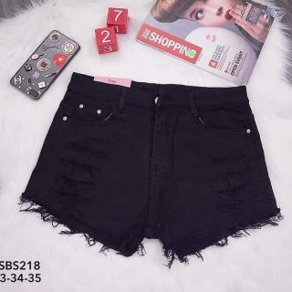 Quần short jean nữ